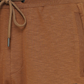 Brown Solid Slim Fit Track Pant