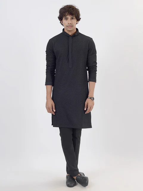 Black Kurta Pajama