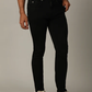 Black Washed Slim Fit Jeans