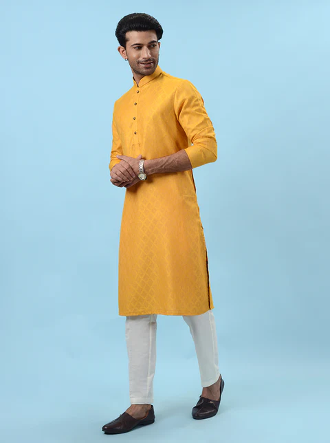 Yellow Kurta