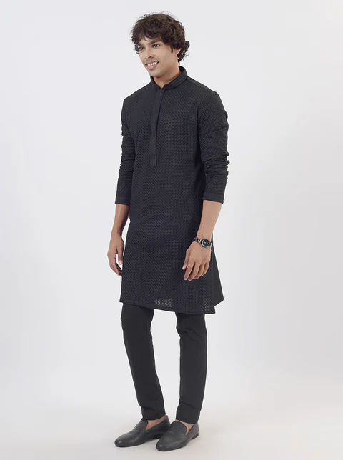 Black Kurta Pajama