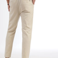 Beige Solid Slim Fit Track Pant