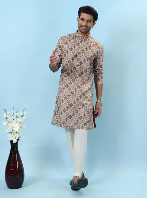 Multicolor Kurta Pajama