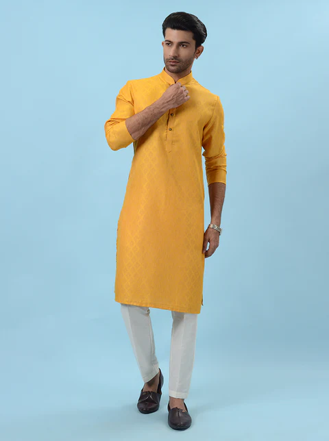 Yellow Kurta