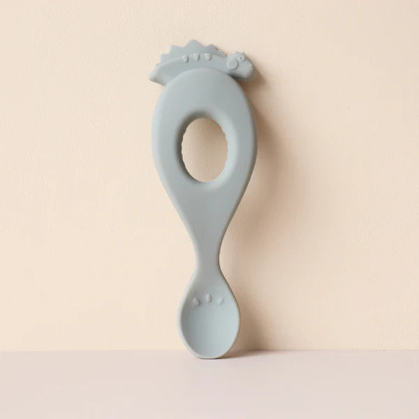 Dinosaur Spoon - Willow Grey