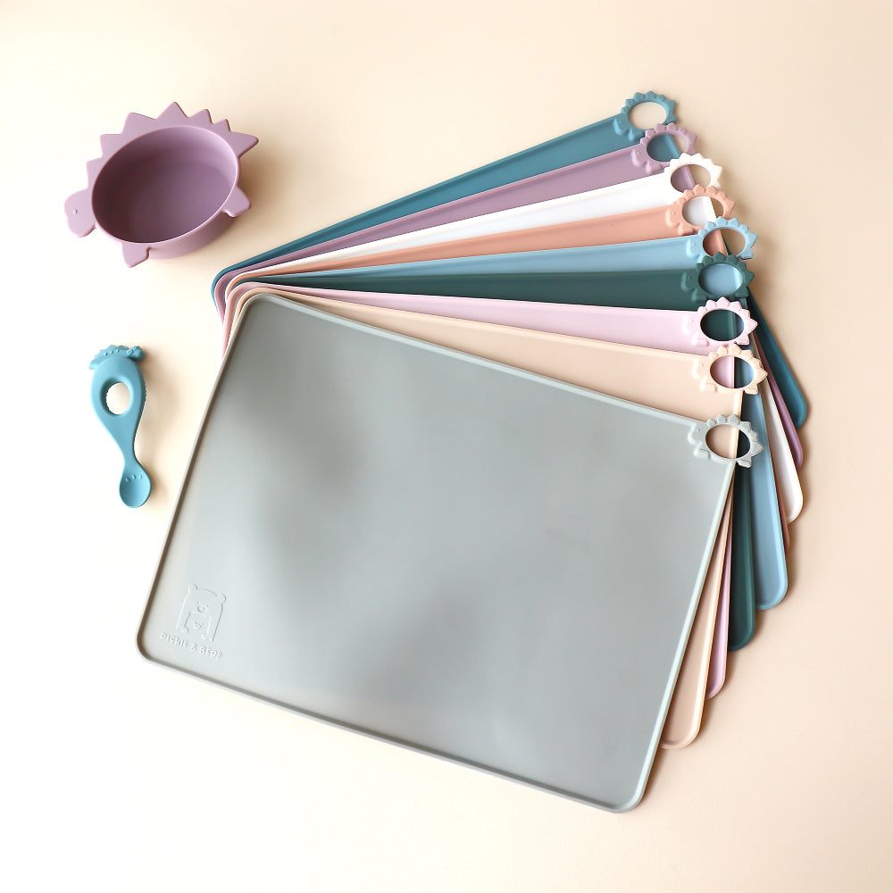 Silicone Placemat - Willow Grey