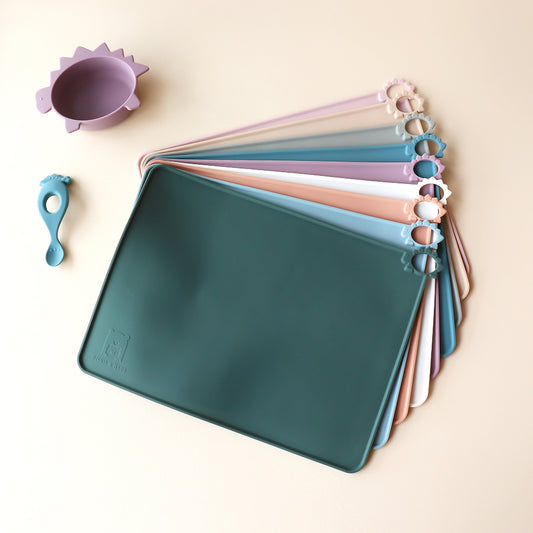 Silicone Placemat - Forest Green