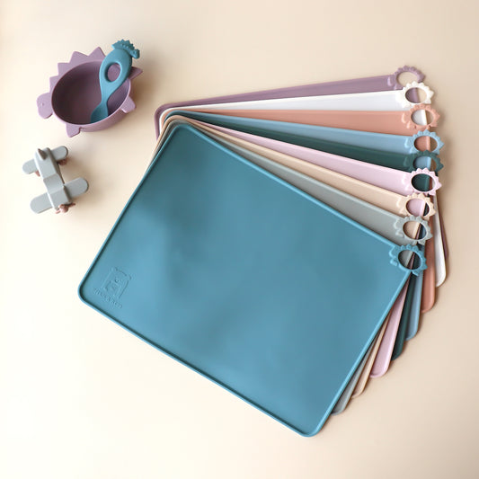 Silicone Placemat - Smoke Blue
