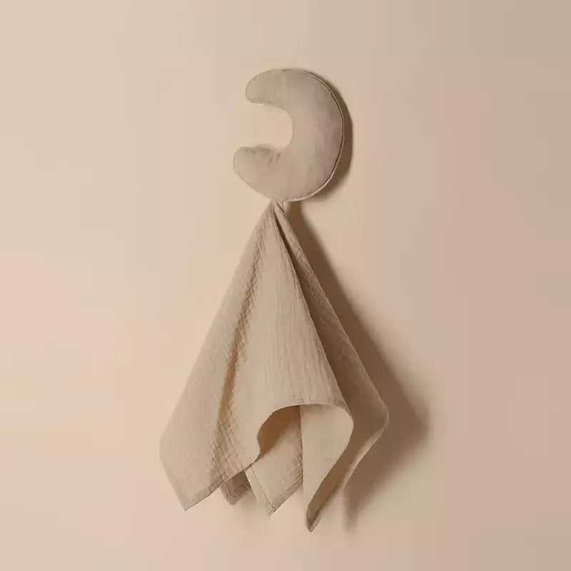 Organic Cotton Moon-Shaped Lovey